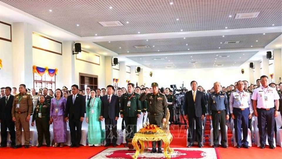 Cambodia honors Vietnam at ceremony marking fight to topple Khmer Rouge
